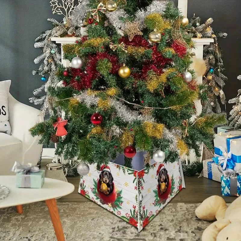 Saia Árvore de Natal Base PVC Encaixe 55x42x25cm - Imagem 2