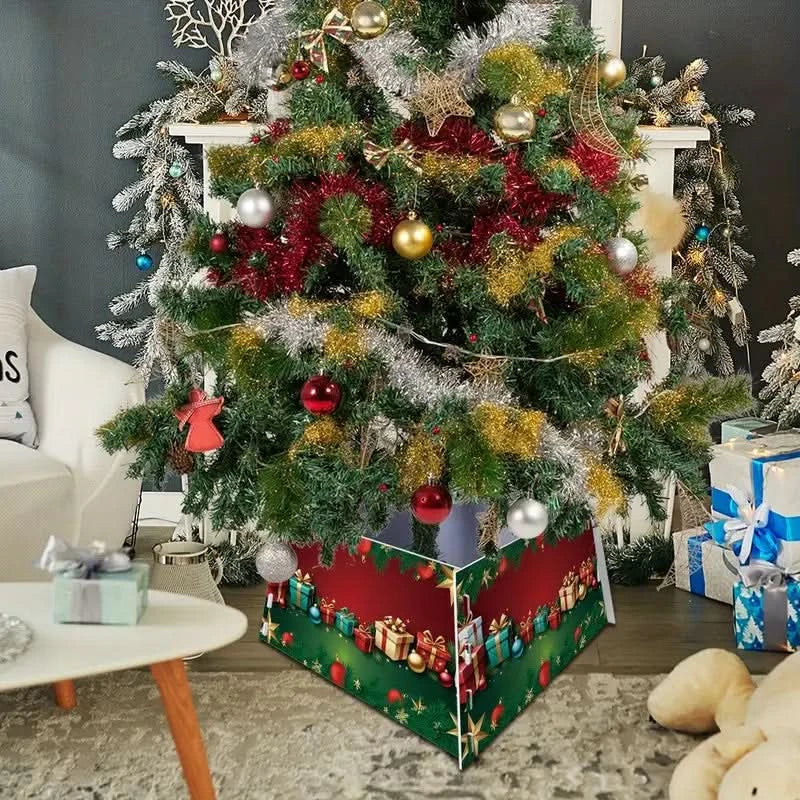 Saia Árvore de Natal Base PVC Encaixe 55x42x25cm - Imagem 3