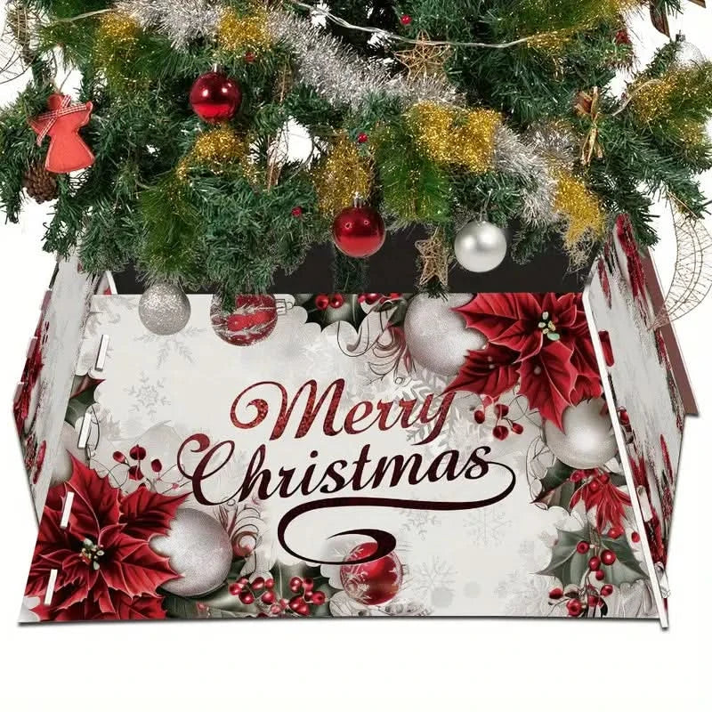 Saia Árvore de Natal Base PVC Encaixe 55x42x25cm - Imagem 2