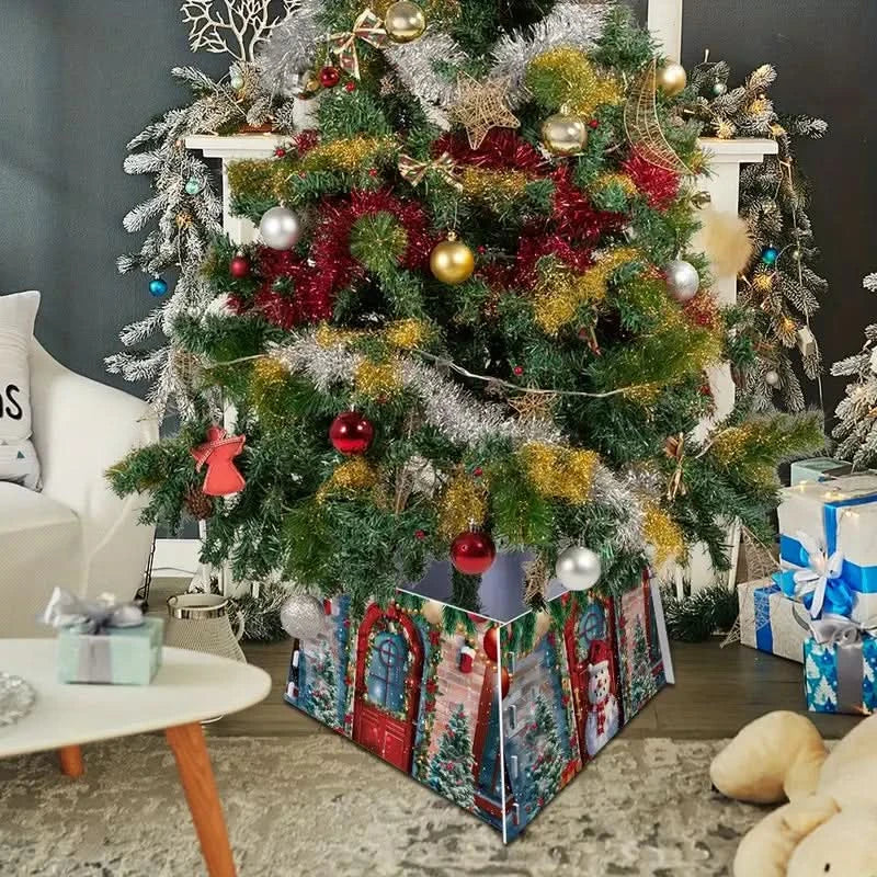 Saia Árvore de Natal Base PVC Encaixe 55x42x25cm - Imagem 2