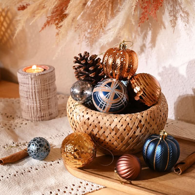 Kit Bolas Natalinas Decoração para Natal 21 Peças - Imagem 4