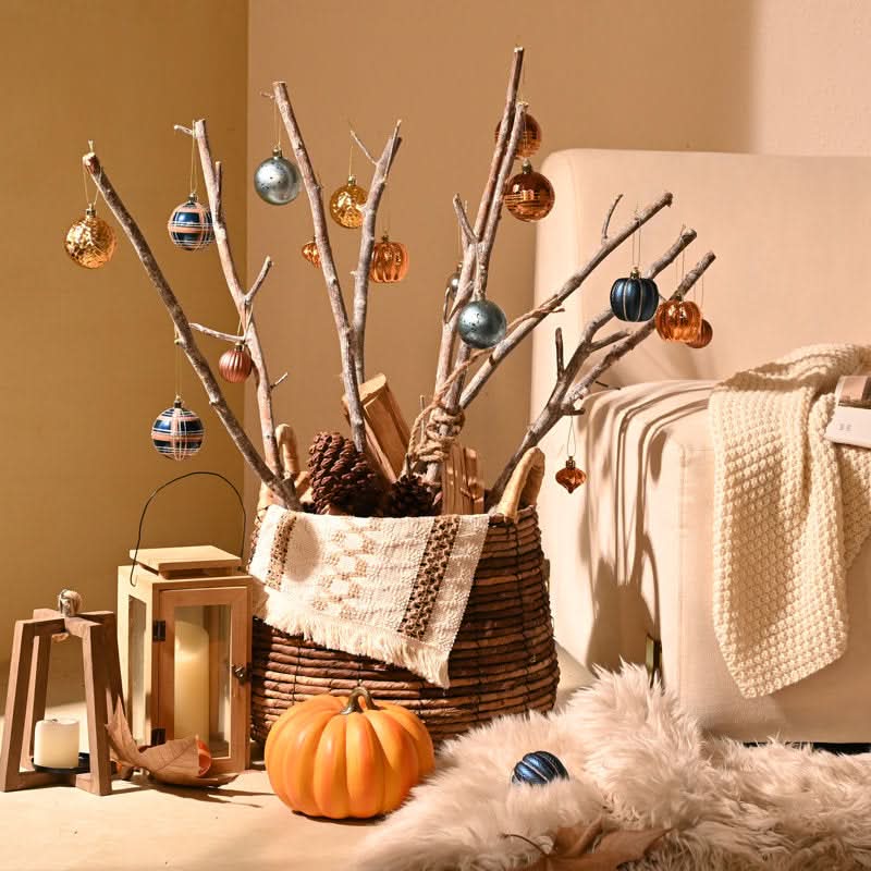 Kit Bolas Natalinas Decoração para Natal 21 Peças - Imagem 8