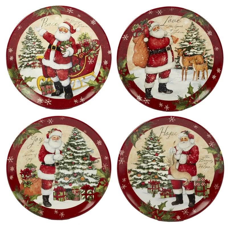 Conjunto de Louça de Natal Holiday Wishes – 16 Peças - Imagem 7