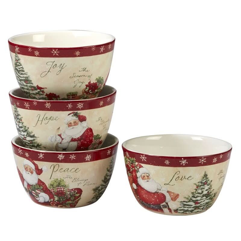 Conjunto de Louça de Natal Holiday Wishes – 16 Peças - Imagem 6
